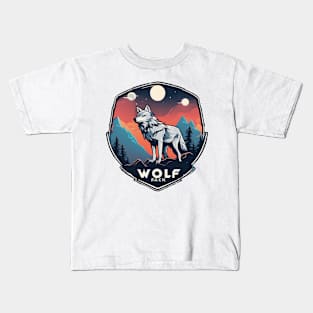 wolf pack Kids T-Shirt